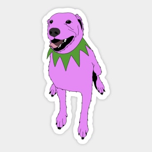 Grateful Dawg Pink Sticker